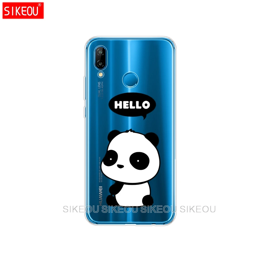Силиконовый чехол для телефона Huawei P20 P8 P9 P10 Lite Plus Pro 2017 P smart 2018 милый мультяшный