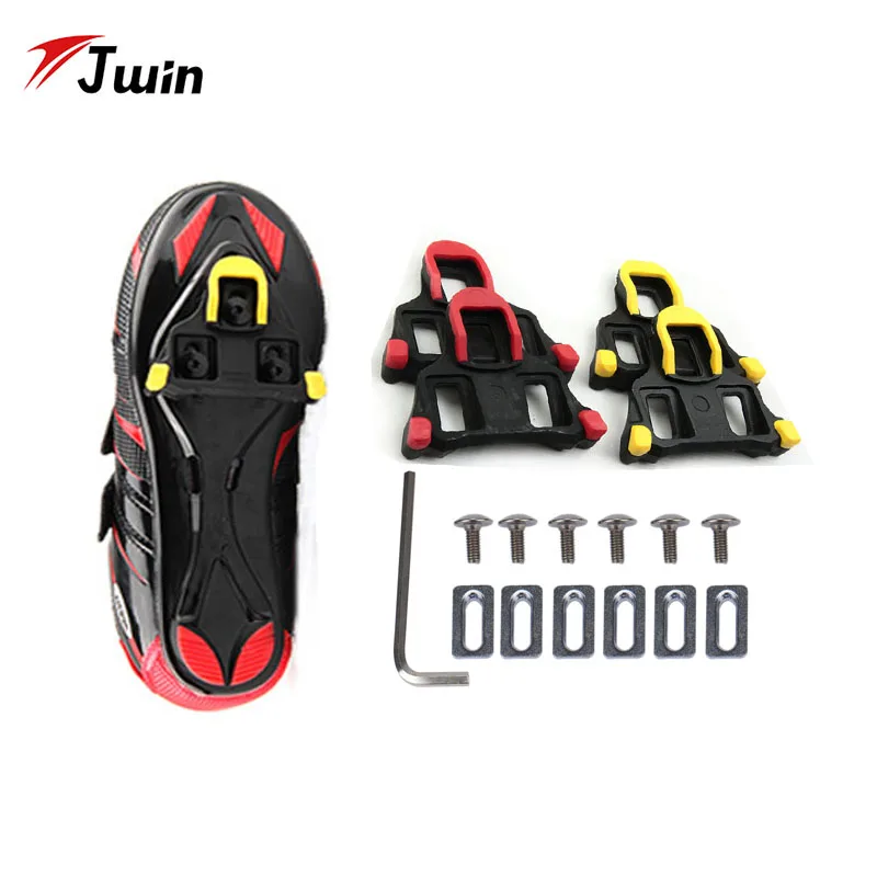 

Road Mountain Bike BMX Accessories Bicycle Bike Self-locking Pedal Cleats Set
