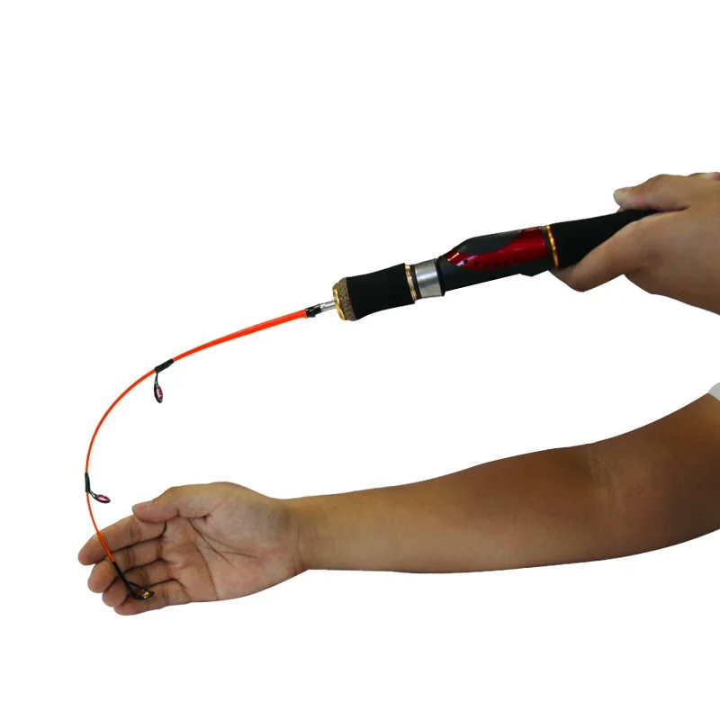 الصيد قضبان الجليد الصيد قضبان الصيد بكرات لاختيار قضيب كومبو القلم القطب السحر معالجة الغزل الصب الصلب قضيب