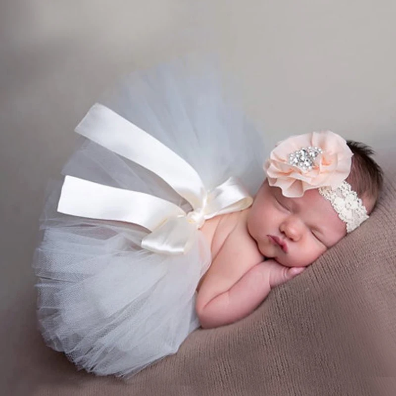 New soft newborn baby girl clothes skirt set newborn baby photography props baby tutu baby cap hat clothing for boys girls in clothing sets from mother New soft newborn baby girl clothes skirt set newborn baby photography props baby tutu baby cap hat clothing for boys girls in clothing sets from mother