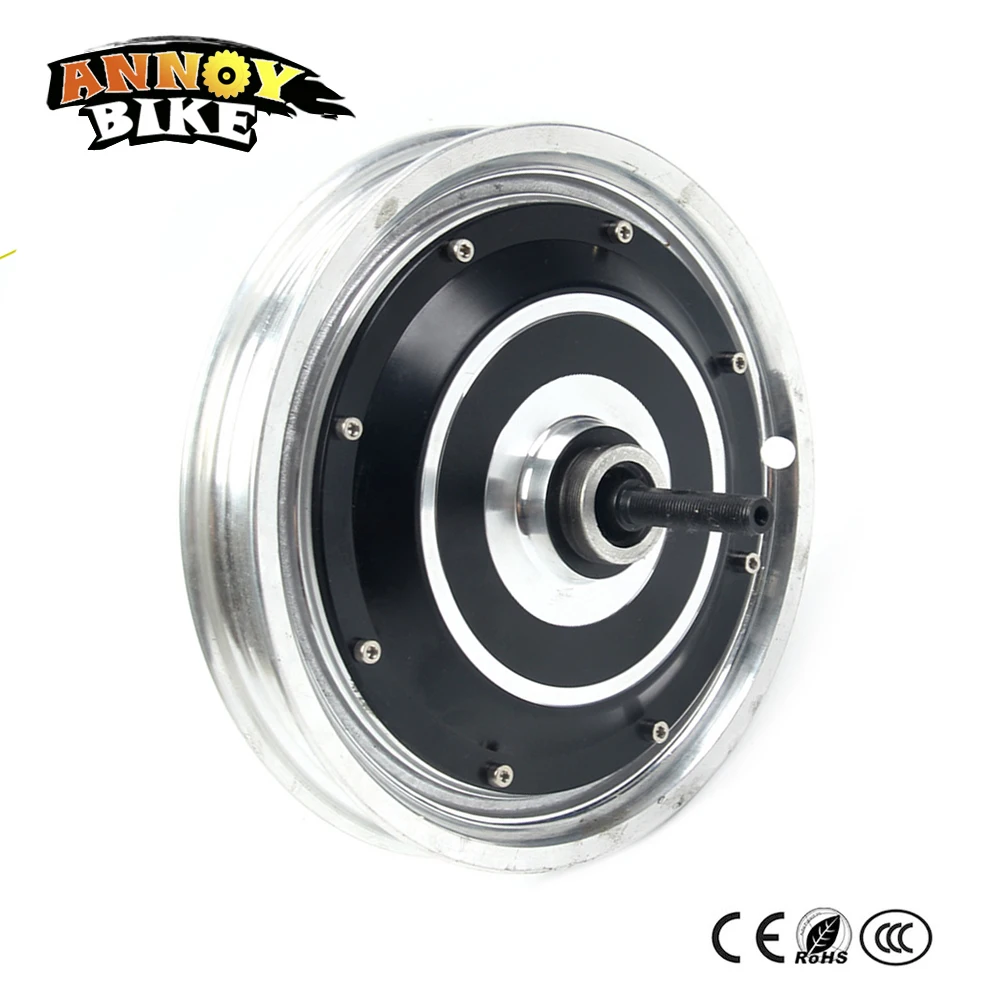 12inch Hub Motor Brushless 36V 350W Double Shaft Electric Bicycle Motor