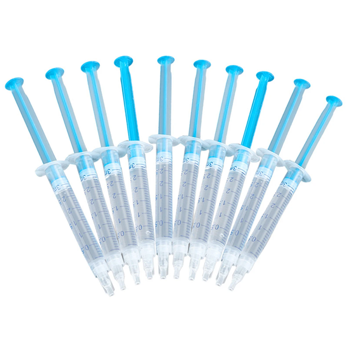 

10pcs 3ML Teeth Whitening Gel Syringe Dental Carbamide Peroxide Instrument Tooth Bleaching Whitener Material Dentist Tools
