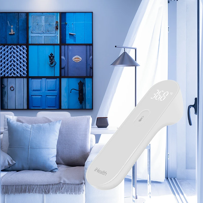 Оригинальный термометр Xiaomi Mijia iHealth светодиодный Бесконтактный измеритель
