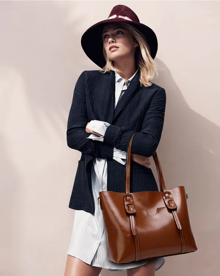 Женская сумка, женские кожаные сумки, роскошные женские ручные сумки с карманом для кошелька, женская большая сумка-тоут, Bolsos Mujer, дизайнерские C834