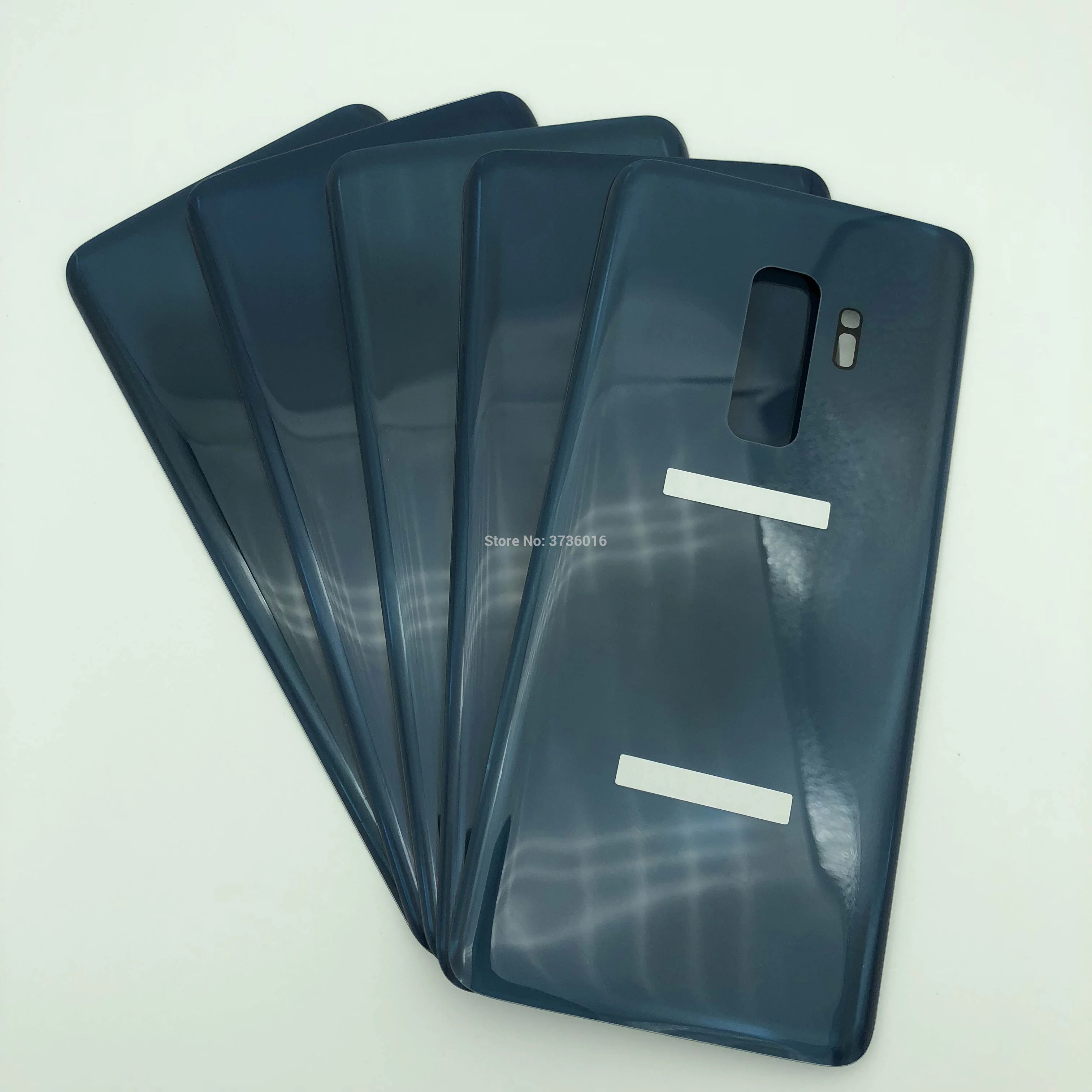 

2pcs High copy Back Cover Housing case for Phone Galaxy S9 plus damaged back battery door Cover replacement repair