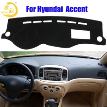 Easysee коврик на приборную панель dashmatt Dash коврик солнцезащитный тент приборная панель Крышка Carpe для HYUNDAI Accent пыленепроницаемый