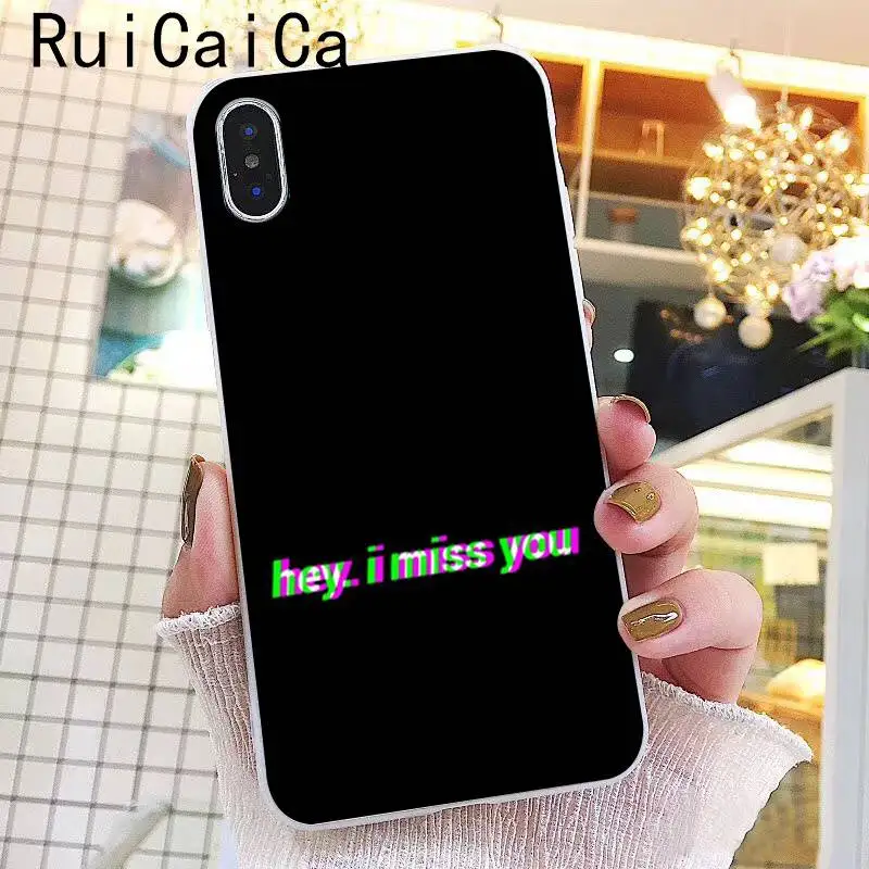 Ruicaica Babe babygirl honey line Text art роскошный уникальный дизайн чехол для телефона для iPhone 8 7 6 6S Plus 5 5S SE XR X XS MAX 10 чехол