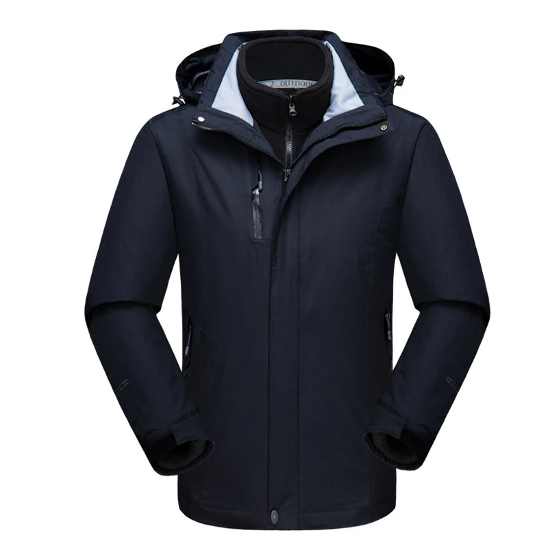 

Men Breathable Outdoor Hiking Jacket Male Keep Warm Hooded Trekking Coat Men Waterproof Fishing Climbing Windbreaker AA60653