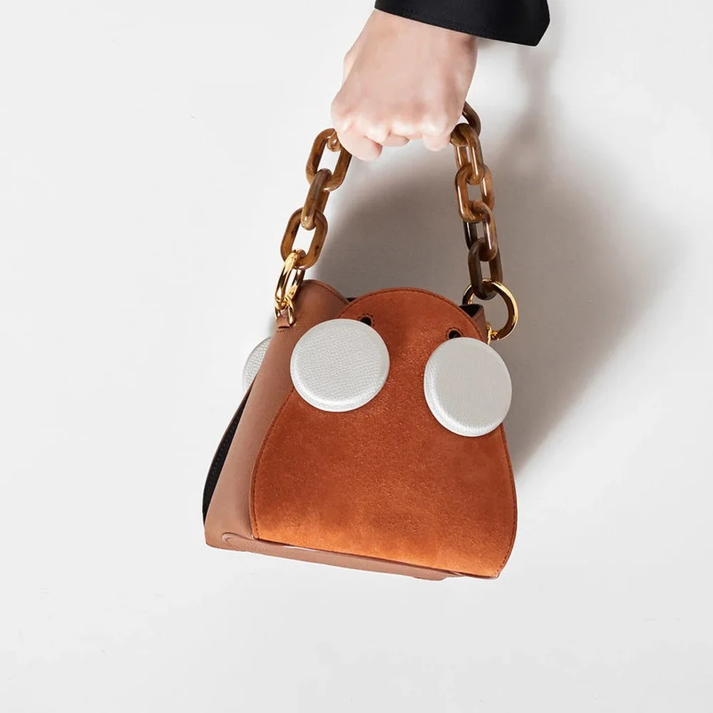 

Bag Female Bag New 2019 Hit Color Acrylic Caramel Color Chain Portable Small Bag Shoulder Messenger Bag