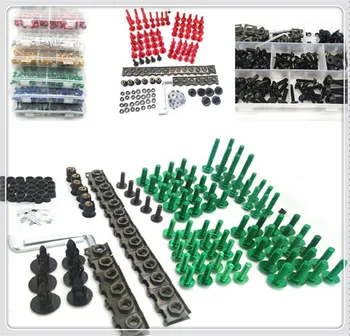 

Motorcycle Fairing CNC Body Bolt Kit Screws set Nuts Screw For HONDA CBR1100XX BLACKBIRD ST1300 ST1300A VFR800 CBR125R