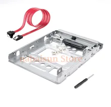 Адаптер для жесткого диска Eunaimee 654540-001 2,5 дюйма до 3,5 дюйма SATA SSD, микросервер с кабелем SATA для 651314-001 x7k8w 774026-001, чехол для ПК Адаптер для жесткого диска Eunaimee 654540-001 2,5 дюйма до 3,5 дюйма SATA SSD, микросервер с кабелем SATA для 651314-001 x7k8w 774026-001, чехол для ПК