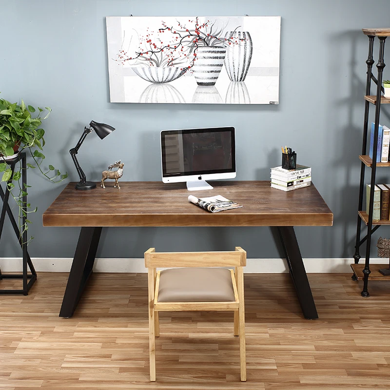 Tavolo Tavoli E Sedie In Ferro Battuto Doppio Legno Massello