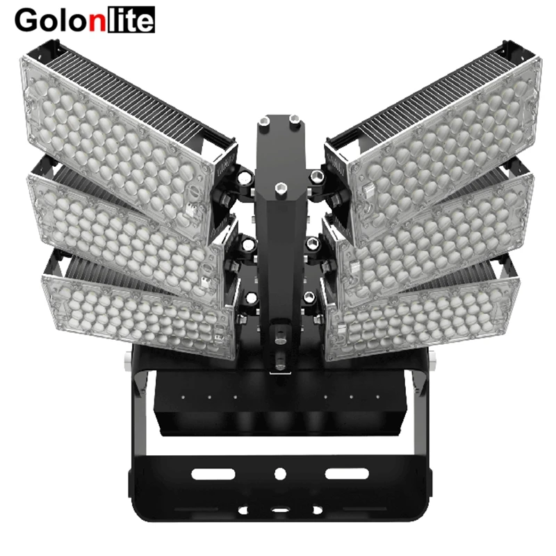 Golonlite проектор LED наружные 500W 1000W 1500W 1200W 800W 600W прожектор спорта теннисного корта поле высокая мачта IP65 Meanwell SMD5050