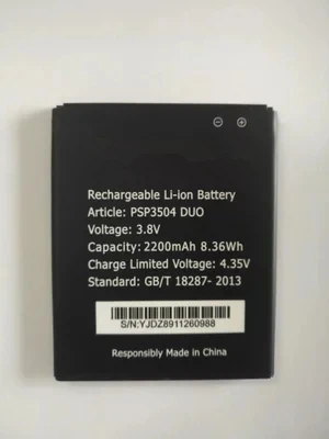 PSP3504 DUO battery for Prestigio Muze C3 MultiPhone PSP 3504 Mobile Phone Batteries with phone stander gift | Мобильные телефоны и