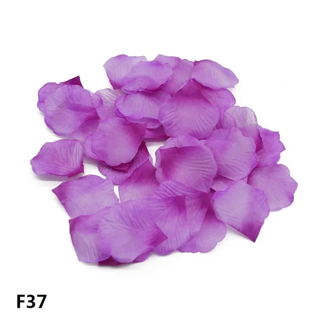 Buy 1000pcs Silk Rose Flower Petals Leaves DIY