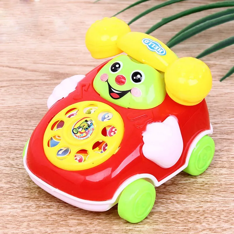 

2019 NEW 1Pcs Color Random Baby Toys Music Cartoon Phone Educational Developmental Kids Toy Gift For Children
