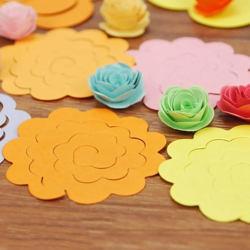 20 шт 20 цветов/партия Роза Квиллинг бумага смешанные цвета DIY бумажное ремесло