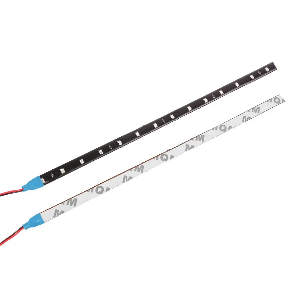 2pcs Car LED Strip Light DRL Light Waterproof Car Auto Decorative Flexible LED Strip 30cm 15SMD Car LED Daytime Running Light 2pcs Car LED Strip Light DRL Light Waterproof Car Auto Decorative Flexible LED Strip 30cm 15SMD Car LED Daytime Running Light