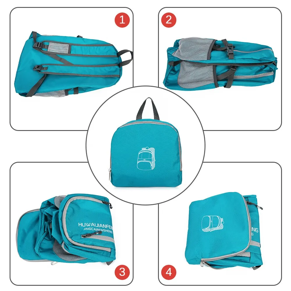  30L Ultralight Handy Travel Backpack Water Resistant Backpack Hiking Daypack Lightweight Foldable B - 33036247570