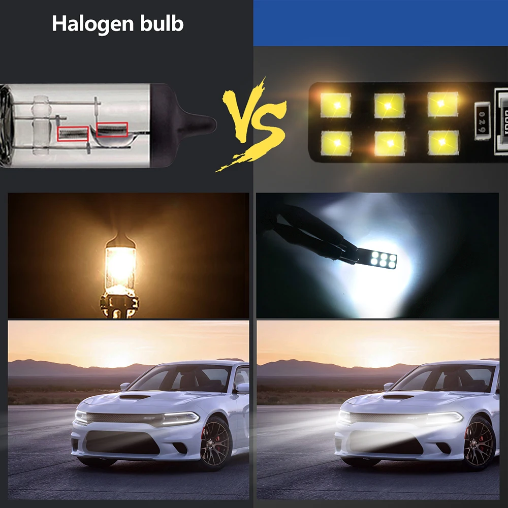 2 шт. Оптовая Продажа T10 led CANBUS 12led 5730smd Автомобильный Свет t10 w5w широкая ширина