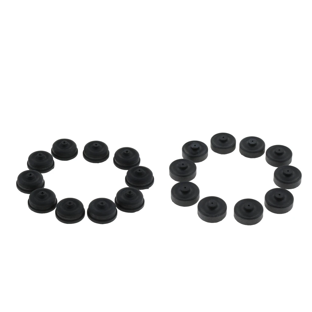 20pcs Rubber Cup Parts Diaphragm Air Pump For Aquarium Fishing Pump Replace