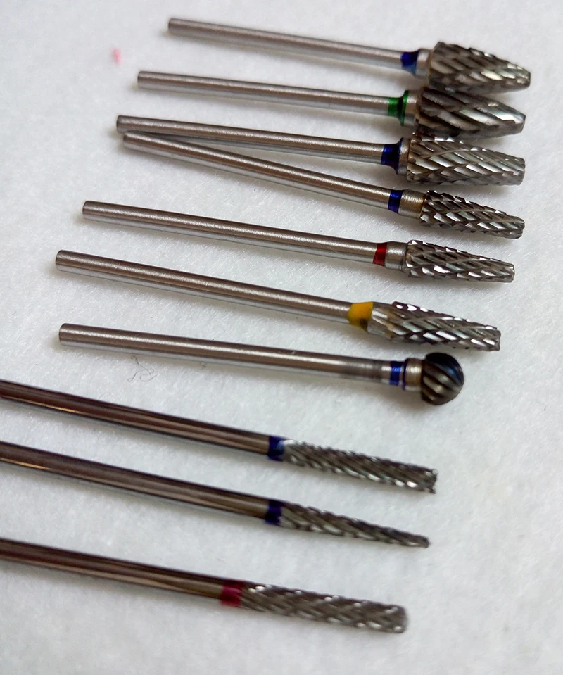 

Dental Lab Burs Dentistry Tungsten Carbide Rotary Burrs Set Dremel Accessories For Rotary Tools Milling Cutter Engraving Bits