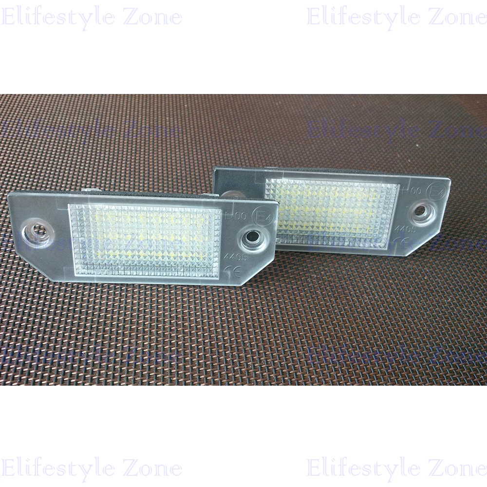 2 x светодиодные номерные знаки без ошибок OBC 18 LED для Ford Focus MK2 C Max MK1|error|error freeerror free
