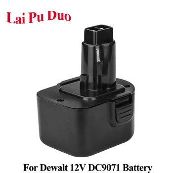

For Dewalt NI-CD Ni-MH 12V Battery Replacement Power Tools Batteries Cordless Drill DC9071 DE9074 DE9037 DE9071 DE9074 DW9071