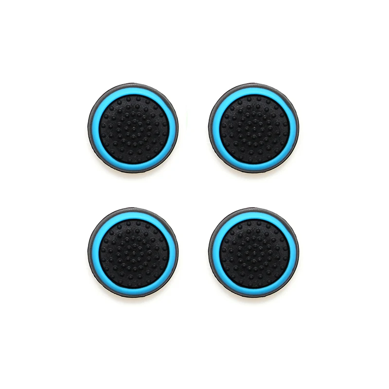 4pcs Silicone Analog Thumb Stick Grips Cover For PS4 Pro/ Slim Controller Thumbstick Caps For Gamepad For Xbox One For Xbox 360 