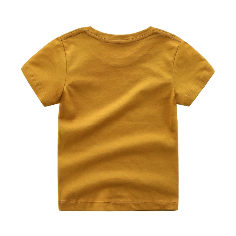 Г. Новая футболка для мальчиков уличная хлопковая футболка с короткими рукавами футболка с героями мультфильма Симпсоны одежда для малышей