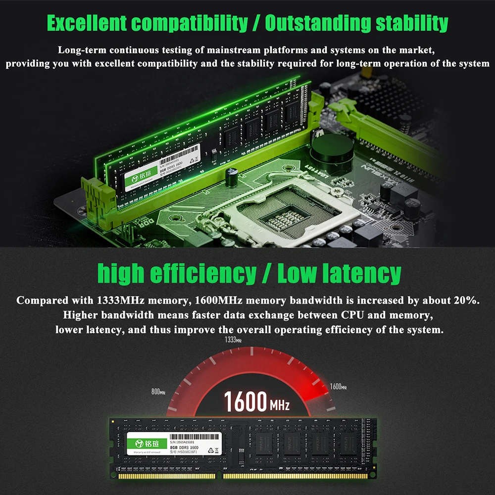 MAXSUN оперативная память ddr3 8 ГБ 4 1600 МГц 11 28 пожизненная гарантия 1 5 в контактов Φ 3
