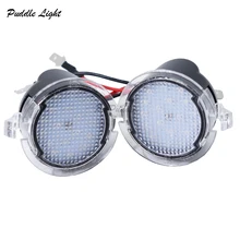 Super bright 2x 18SMD LED Sob o Lado do Espelho Puddle Luz para Ford Mondeo Borda Explorador Taurus F-150 S-Max 2015