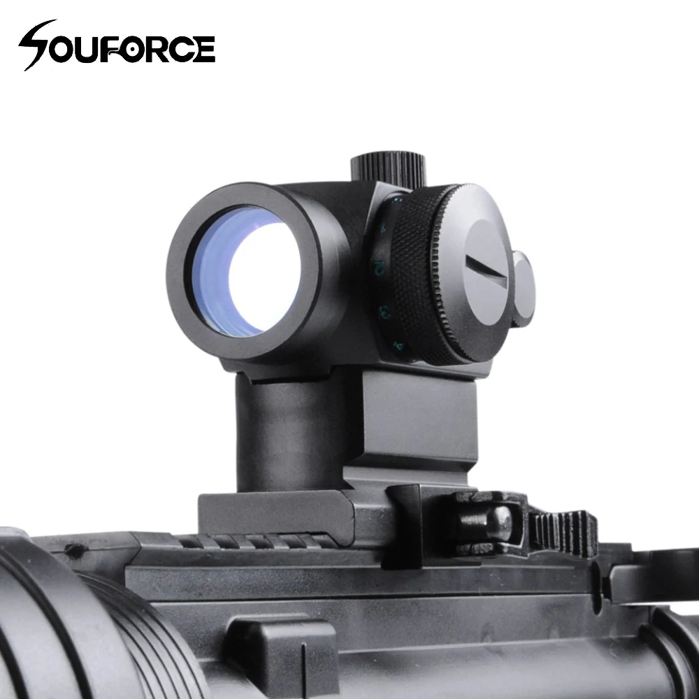 

Tactical QD High Red Green Dot Holographic Sight Riflescope with 20mm Picatinny Weaver Rail for Rifle Airsoft Hunting