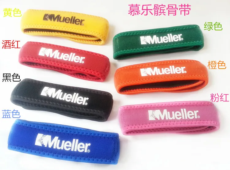 Mueller Jumper S Knee Strap Brace Band Red Black Blue Yellow For
