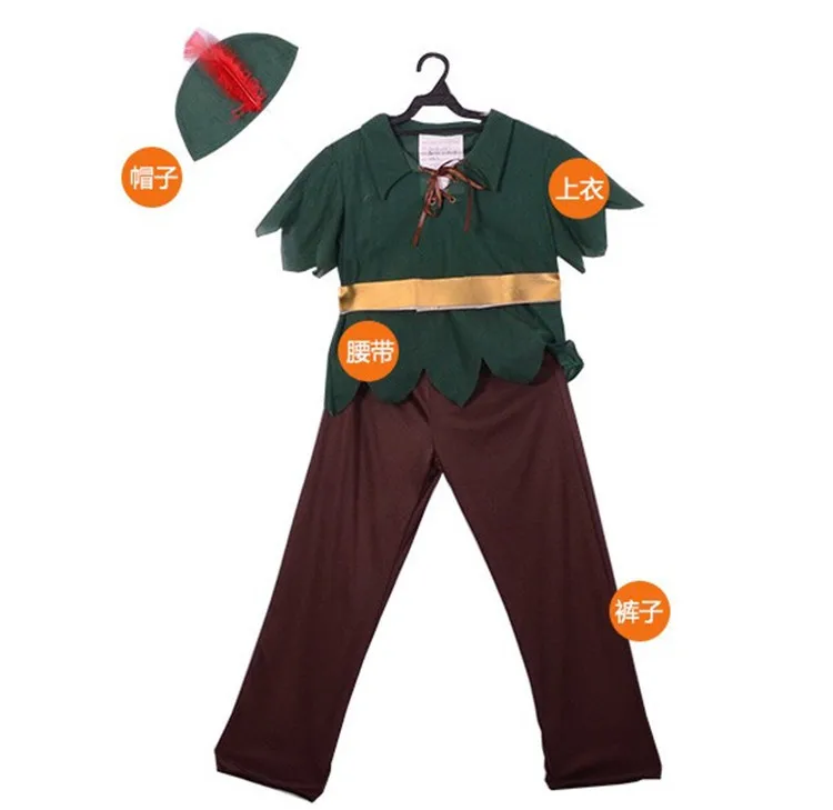 green peter pan costume for kids toddler children child