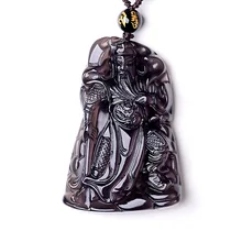 Оптовые поставки природного льда счетчики Rainbow Obsidian подвеска ювелирные изделия с новым Guan обувь для мужчин и женщин герцог гуань