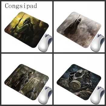 

Congsipad stalker gas mask warrior game mouse pad 29X25/22X18CM home gifts rubber anti-skid mouse speed version table mat