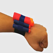 

Toy Gun Wristband For Nerf Gun softbullet Gun Can hold soft bullets professional player Outdoor game equipment in arena