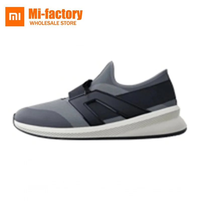 

Xiaomi GTS Light Comfortable Sports Shoe Sneaker For Men Male Anti-Slip Breathable Mesh Unique Design Easy Match Shoe Black Gray