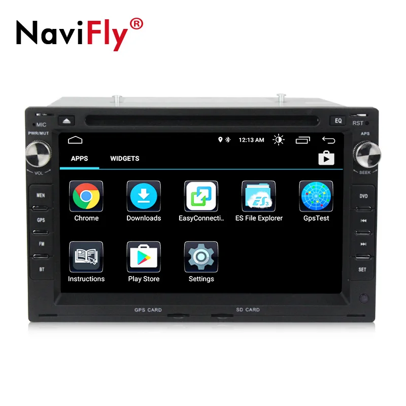 Flash Deal New Arrival!Navifly android8.1 Car stereo head unit navigation GPS NAVI DVD player for VW/Volkswagen/PASSAT/B5/MK5/GOLF/POLO 2