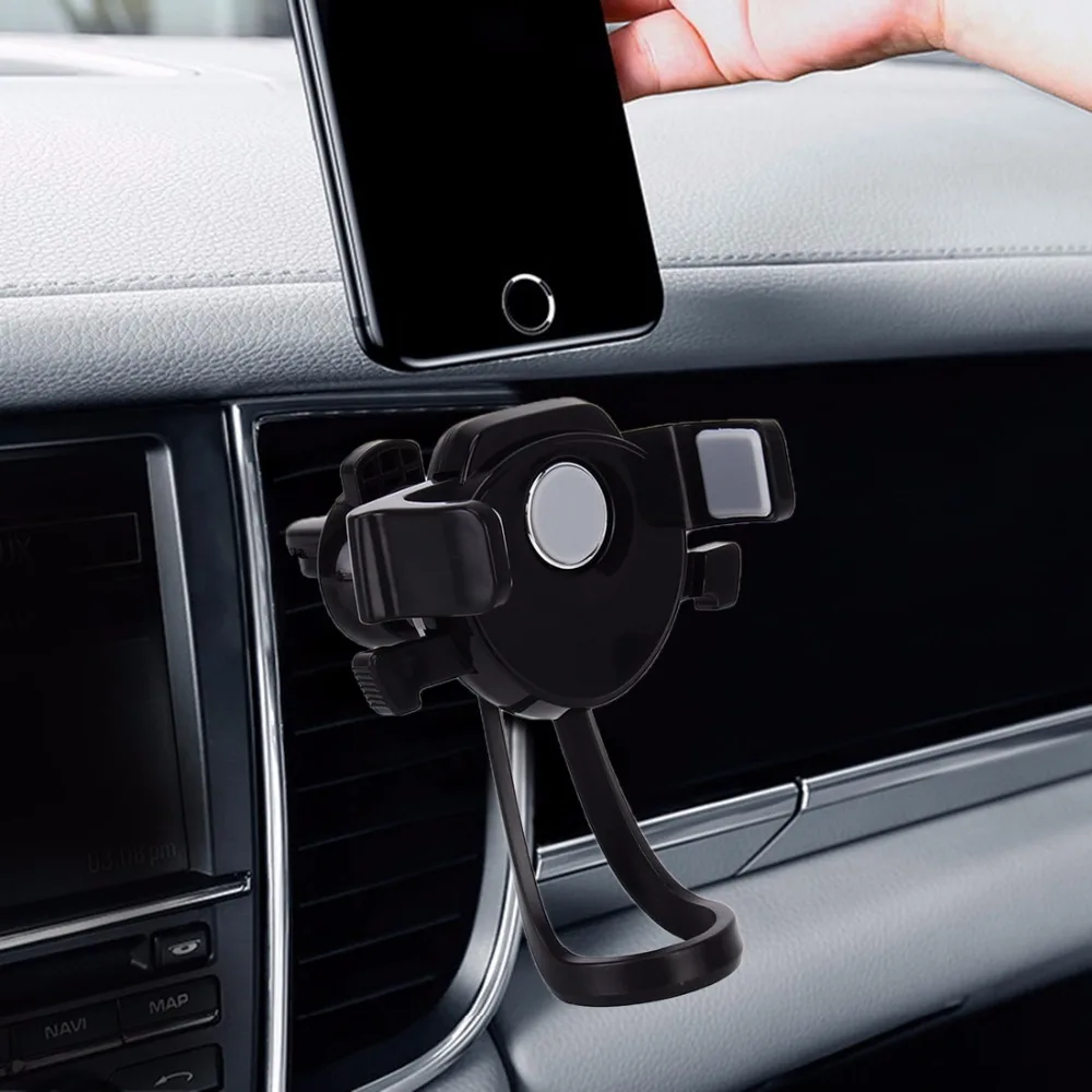Universal Car Charger Air Vent Mount Phone Holder Stand For iPhone/ Galaxy/ Sony/ Lenovo/ HTC/ Huawei and other Width: 64-82mm Universal Car Charger Air Vent Mount Phone Holder Stand For iPhone/ Galaxy/ Sony/ Lenovo/ HTC/ Huawei and other Width: 64-82mm