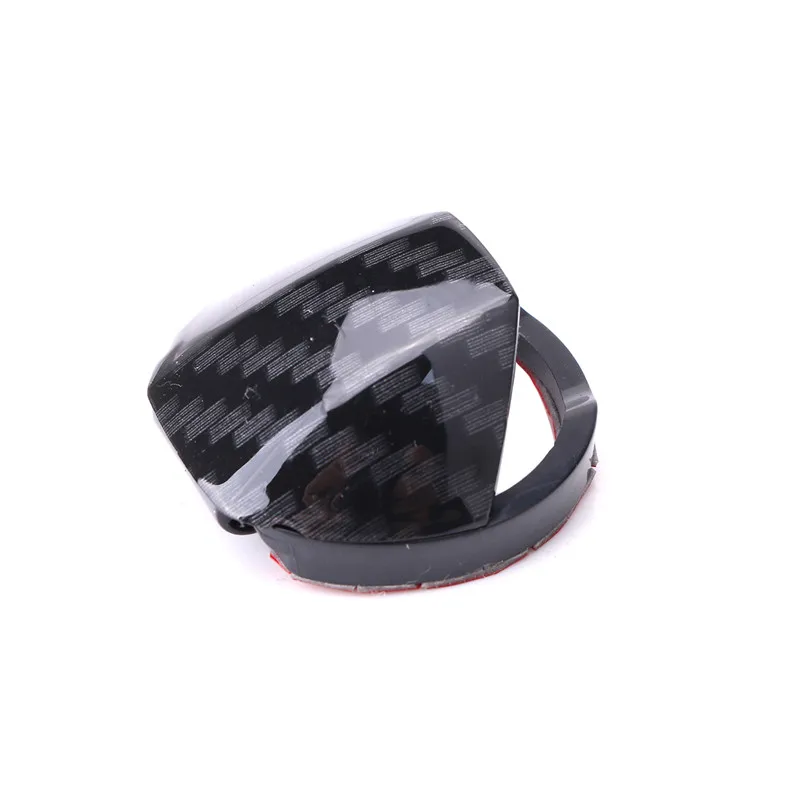 1x Start//Stop Carbon Black Switch Button Cover Trim for Ford Mustang 2015-2018