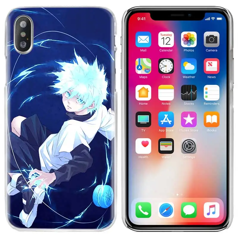 Чехол BinYeae Hunter X Hunter killua, прозрачный жесткий PCPlastic чехол для iPhone XS Max XR 7 8 6 6s Plus X 5 5S SE 5C 4 4S, чехол Fundas - Цвет: 05