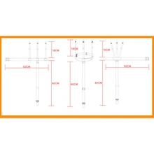 Мужской держатель рубашки на подтяжках Нескользящие эластичные регулируемые подвязки m99