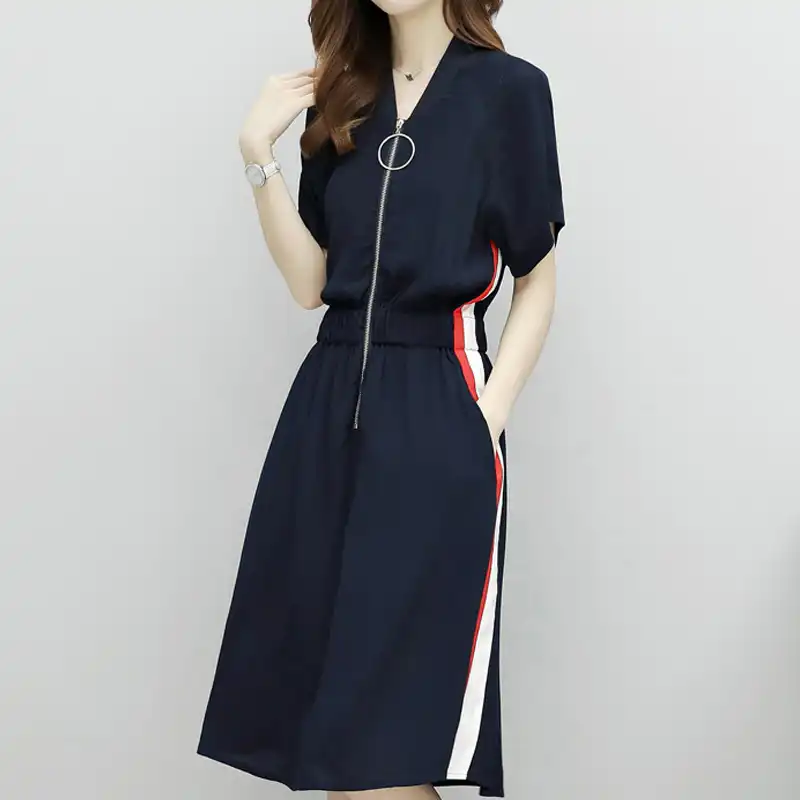 chiffon dress v neck