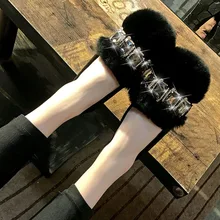 Угги; шерстяные ботинки; Женская прогулочная обувь; сезон весна-осень; легкие кожаные кроссовки; женские Молодежные Нескользящие туфли в горошек на плоской подошве