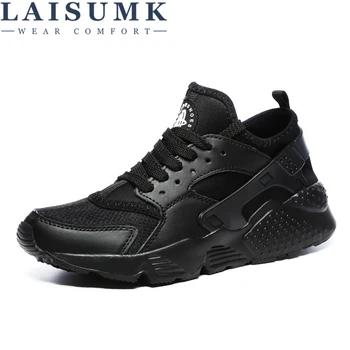 

LAISUMK Men Casual Shoes High Quality Outdoor Male Fashion Walking Shoes Comfortable Man Mesh Sneakers Plus Size