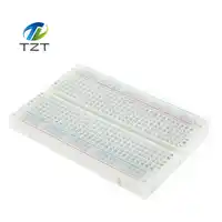 Free Shipping! 20PCS Quality mini bread board / breadboard 8.5CM x 5.5CM 400 holes Bread plate