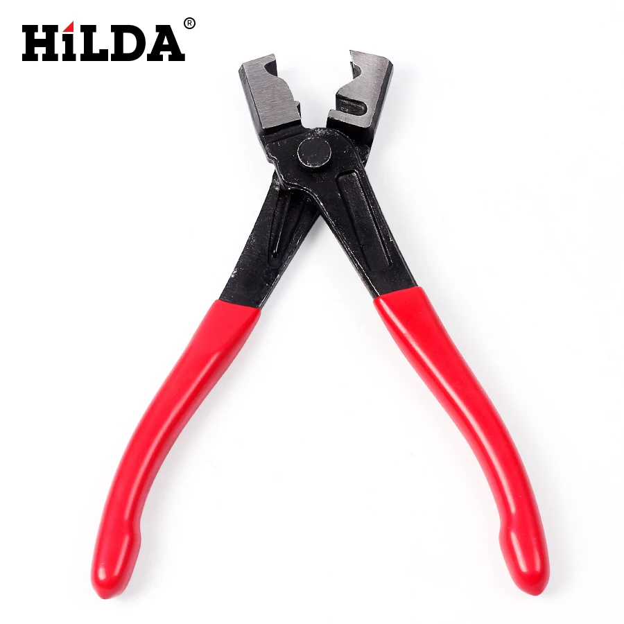 HILDA 7"/180mm Collar Pliers Spring Loaded Hose Clip Clamp Latch Lock