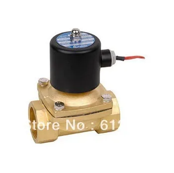 

DC12V 2 Way Valves 1/2" Water Air Fuel Solenoid Valve N/C Model 2W160-15